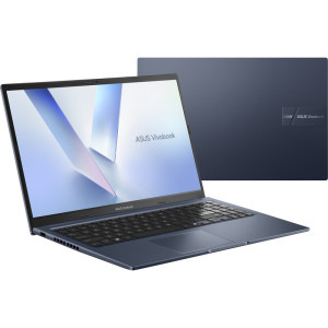 ASUS 15.6'' Vivobook 15 M1502NAQ, FHD, Procesor AMD Ryzen™ 5 150 (16M cache, up to 4.55 GHz), 8GB DDR5, 512GB SSD, AMD Radeon 660M, No OS, Quiet Blue