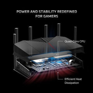 TP-LINK 2.5Gigabit Archer GE400 BE6500 Dual-Band WiFi 7 Gaming