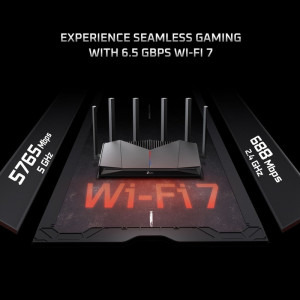 TP-LINK 2.5Gigabit Archer GE400 BE6500 Dual-Band WiFi 7 Gaming