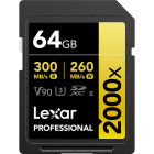 Card memorie Lexar SDXC Professional 2000x UHS-II 64GB