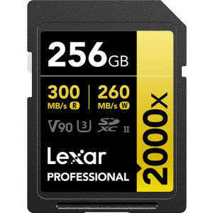 Card memorie Lexar SDXC Professional 2000x UHS-II 256GB
