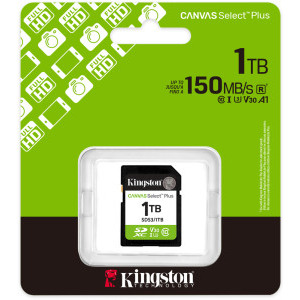 Kingston SDXC Canvas Select Plus Gen3 Class 10 UHS-I 1TB