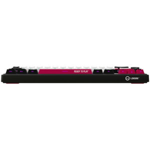 LORGAR KBP70MW Pro TKL RGB Toxic Purple Linear Switch Black/Red Mecanica