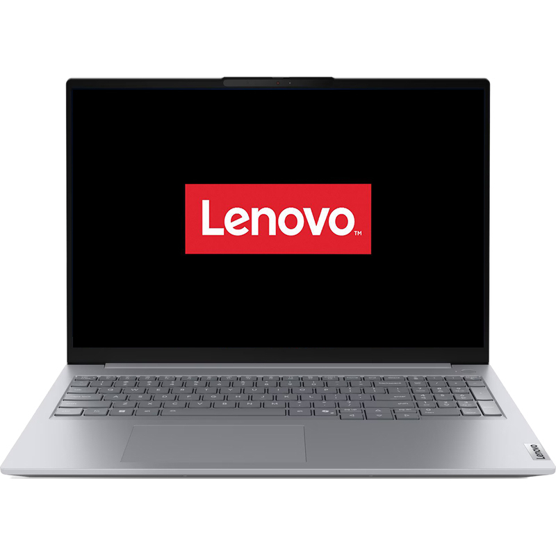 Laptop Lenovo 16'' ThinkBook 16 G9 AHP, WUXGA IPS, Procesor AMD Ryzen™ 7 250 (16M Cache, up to 5.10 GHz), 32GB DDR5, 512GB SSD, AMD Radeon 780M, No OS, Arctic Grey