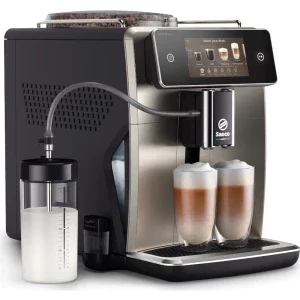 Philips automat Saeco Xelsis Deluxe SM8782/30, 1500W, 15bar, 1.7L, Negru/Argintiu