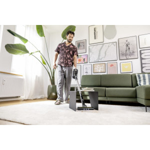 Karcher VCS 3 Nano Complete, vertical, 0.6L, Alb/Negru