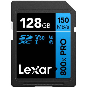 Lexar SDXC 800x Pro UHS-I 128GB