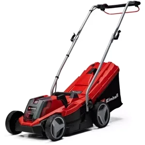 Einhell Masina de tuns iarba cu acumulator Power X-Change GE-CM 18/33 Li-Solo, 18 V, latime taiere 33 cm, inaltime taiere 25-65 mm, 5 trepte de taiere, sac colector 30 L, fara acumulator inclus