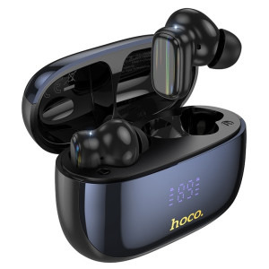 Casti Hoco In-Ear, EQ20, TWS, ANC, MultiPoint, Black