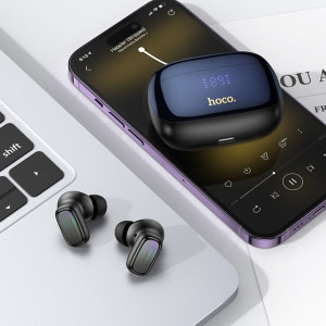 Hoco In-Ear, EQ20, TWS, ANC, MultiPoint, Black