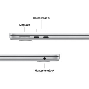 Apple 13.6'' MacBook Air 13 with Liquid Retina, Apple M5 chip (10-core CPU), 24GB, 1TB SSD, Apple M5 10-core GPU, macOS, Silver, INT keyboard, 2026