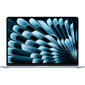 Laptop Apple 15.3 MacBook Air 15 with Liquid Retina, Apple M5 chip (10-core CPU), 16GB, 512GB SSD, Apple M5 10-core GPU, macOS, Sky Blue, INT keyboard, 2026
