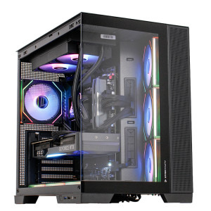 PC Gaming GREUCEANU Extra, AMD Ryzen 7 7800X3D 4.2GHz, 32GB DDR5, 2TB SSD, RTX 5070 Ti 16GB GDDR7, Iluminare RGB