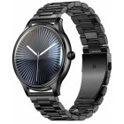 SmartWatch COLMi L28 negru, curea din otel negru