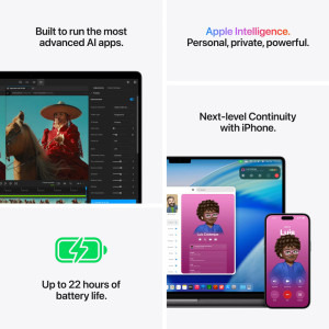 Apple 16.2'' MacBook Pro 16 Liquid Retina XDR, Apple M5 Max chip (18-core CPU), 128GB, 4TB SSD, Apple M5 Max 40-core GPU, macOS, Space Black, US keyboard, Textura Nano, 2026