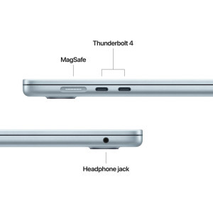 Apple 15.3'' MacBook Air 15 with Liquid Retina, Apple M5 chip (10-core CPU), 24GB, 1TB SSD, Apple M5 10-core GPU, macOS, Sky Blue, INT keyboard, 2026