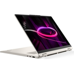Lenovo 16'' Yoga 7 2-in-1 16AGP11, WUXGA OLED Touch, Procesor AMD Ryzen™ AI 9 465 (24M Cache, up to 5.0 GHz), 32GB LPDDR5X, 1TB SSD, AMD Radeon 880M, No OS, Seashell, 3Yr Onsite Premium Care