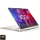 Laptop Lenovo 16'' Yoga 7 2-in-1 16AGP11, WUXGA OLED Touch, Procesor AMD Ryzen™ AI 9 465 (24M Cache, up to 5.0 GHz), 32GB LPDDR5X, 1TB SSD, AMD Radeon 880M, No OS, Seashell, 3Yr Onsite Premium Care