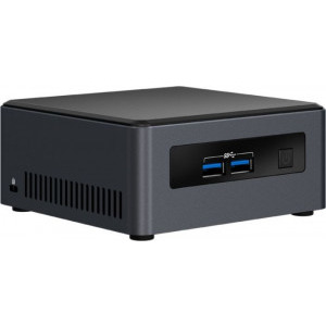 Intel (NUC) Next Unit of Computing NUC7i7DNH2E, Core i7-8650U 1.9GHz, 2x DDR4 32GB max, M.2 SSD, HDD 2.5 inch, HDMI, Bulk