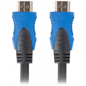Lanberg HDMI Male - HDMI Male, v2.0, 1m, negru-albastru