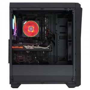 Gaming Golem, AMD Ryzen 7 3700X 3.6GHz, 8 nuclee, 16GB DDR4, 1TB SSD, RX 5600 XT 6GB GDDR6, Iluminare RGB
