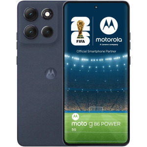 Smartphone Motorola g86 Power, 256GB, 12GB RAM, Dual SIM, 5G, Tri-Camera, PANTONE Spellbound (dark blue)