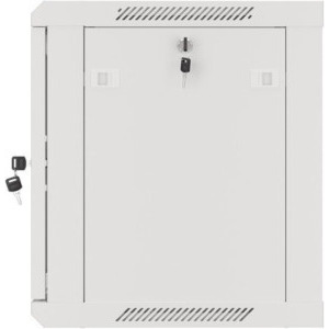 Lanberg WF01-6409-10S 9U, Wall mount, 600 x 450, Glass door, Gri