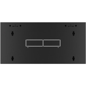 Lanberg WFFA-5604-10B 4U, Wall mount, 600 x 411, Glass door, Negru