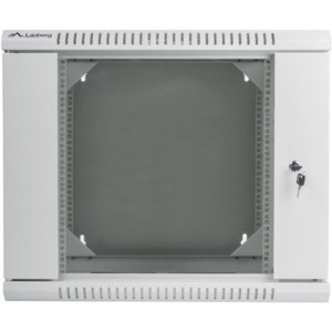 Lanberg WF02-6609-10S 9U, Wall mount, 600 x 600, Temper glass door, Gri