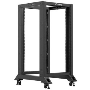 Lanberg OR01-6822-B 22U, Open rack, 600 x 800, Negru