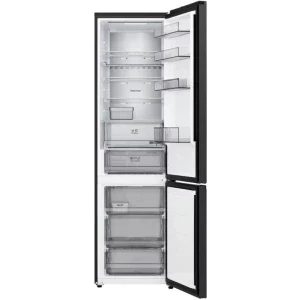 LG GBBS524CEV, 375 L, Clasa C, No Frost, Inverter, LinearCooling, DoorCooling+, Fresh Converter, ThinQ, Control electronic, 203 cm, Negru