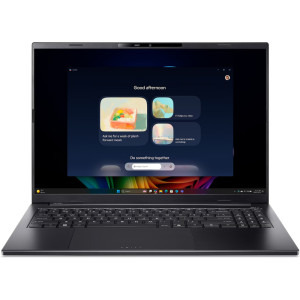 Acer 16''  Swift Go 16 AI SFG16-74, WUXGA+ OLED 120Hz, Procesor Intel® Core™ Ultra 7 256V (12M Cache, up to 4.80 GHz), 16GB LPDDR5X, 1TB SSD, Intel Arc 140V, Win 11 Home, Obsidian Black
