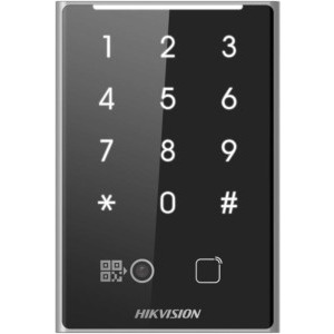 Hikvision Cititor control acces card cu tastatura DS-K1109DKB-QR