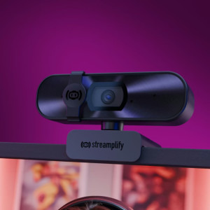 streamplify Cam Mini, Full HD, FOV 80, Black