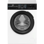 Masina de spalat rufe Beko BM3WFU48415WBPB, 8 kg, 1400 RPM, Clasa A, ProSmart Inverter, EnergySpin, SteamTherapy, SteamCure, Alb