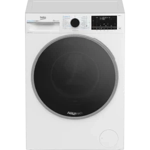 Masina de spalat rufe Beko B7WFU69418WB2 ES, 9 kg, 1400 RPM, Clasa A, ProSmart Inverter, EnergySpin, SteamCure, HomeWhiz, Alb