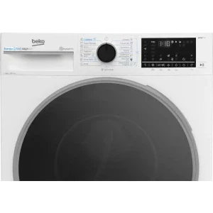 Beko B7WFU69418WB2 ES, 9 kg, 1400 RPM, Clasa A, ProSmart Inverter, EnergySpin, SteamCure, HomeWhiz, Alb
