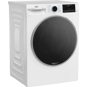 Beko B7WFU69418WB2 ES, 9 kg, 1400 RPM, Clasa A, ProSmart Inverter, EnergySpin, SteamCure, HomeWhiz, Alb