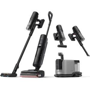 Aspirator Dreame H15 Mix, vertical cu mop, 400W, 0.7L, Negru