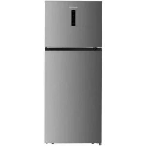 Frigider Heinner HF-HM415NFINVSD, 415 L, Clasa D, Full No Frost, Inverter, Control electronic, 178 cm, Argintiu
