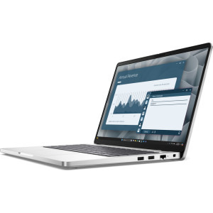 DELL 14'' Pro 14 PC14255, FHD+, Procesor AMD Ryzen™ AI 5 PRO 340 (16M Cache, up to 5.0 GHz), 16GB DDR5, 512GB SSD, AMD Radeon 840M, Win 11 Pro, Platinum Silver, 3Yr ProSupport