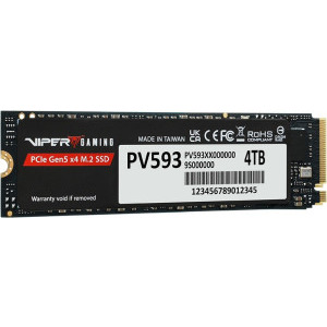 Patriot Viper PV593 4TB PCI Express 5.0 x4 M.2 2280