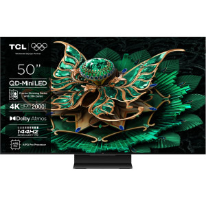 Televizor LED TCL Smart TV QD-MiniLED 50C7K Seria C7K 126cm 4K UHD HDR