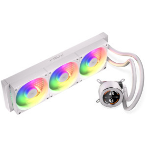 Krux HydroGlance 360 ​​ARGB LCD White