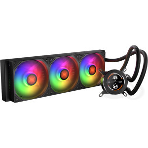 Cooler CPU Krux HydroGlance 360 ARGB LCD Black