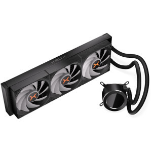 Krux HydroGlance 360 ​​ARGB LCD Black
