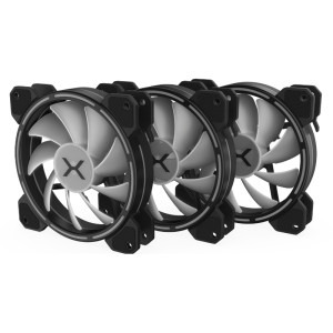 Krux Lunar ARGB 120mm Black Three Fan Pack