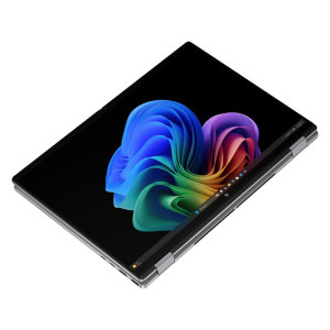 HP 16'' OmniBook X Flip 2-in-1 16-ar0019nn, 1920 x 1200 IPS Touch, Procesor AMD Ryzen™ AI 5 340 (16M Cache, up to 4.80 GHz), 16GB LPDDR5X, 1TB SSD, AMD Radeon 840M, Win 11 Home, Meteor Silver