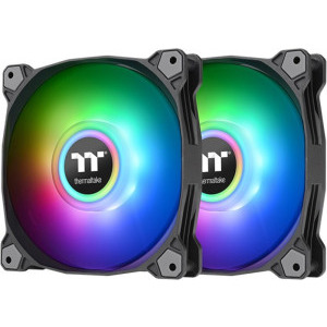 Thermaltake Pure Duo 14 ARGB 140mm Black Two Fan Pack