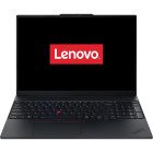 Laptop Lenovo 16'' ThinkPad E16 Gen 3, WUXGA IPS, Procesor AMD Ryzen™ 5 220 (16M Cache, up to 4.90 GHz), 16GB DDR5, 512GB SSD, AMD Radeon 740M, No OS, Black